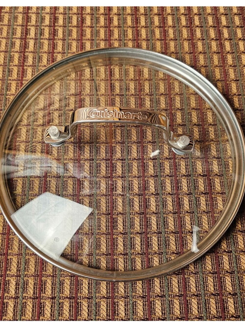 Cuisinart Replacement Glass Lid With Stainless Steel Handle 7-Inch Diameter